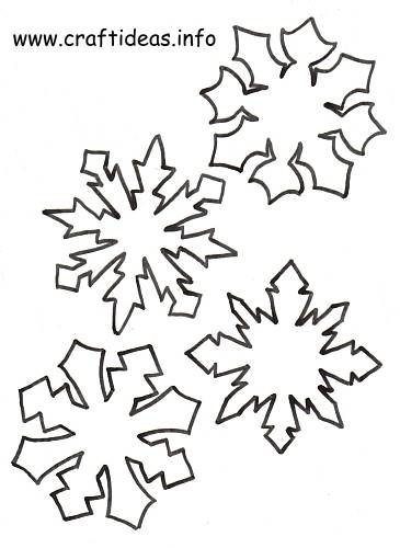 Christmas Craft Patterns - Snowflake Set 3 500