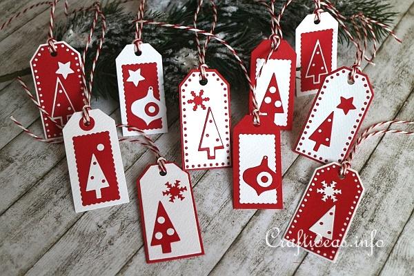 Christmas Paper Craft - Christmas GiftTags 2