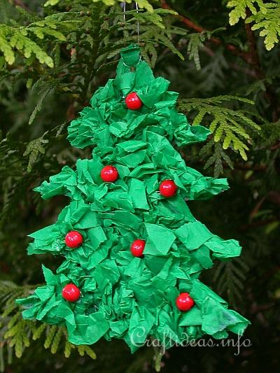 Christmas Paper Craft for Kids - Paper Christmas Tree
