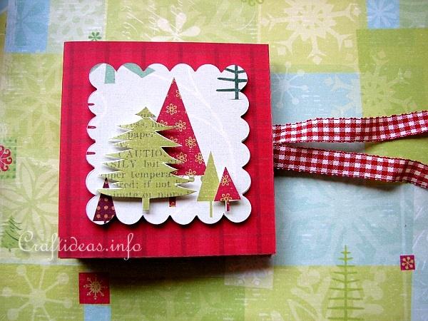 Christmas Post It Note Holder