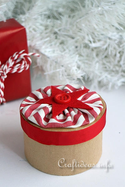 Christmas Project - Paper Mache Gift Box 2