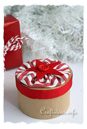 Christmas Project - Paper Mache Gift Box