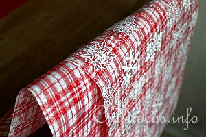 Christmas and Holiday Window Sill Fabric