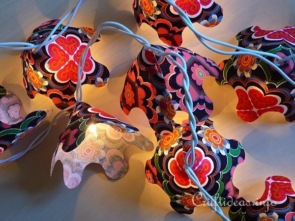 Colorful Light Garland for the Summer