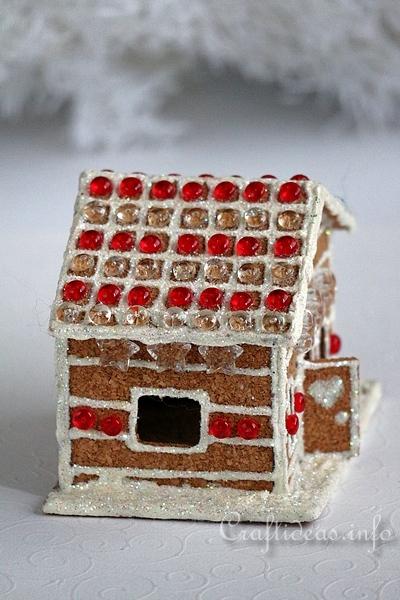 Cork Gingerbread House 3