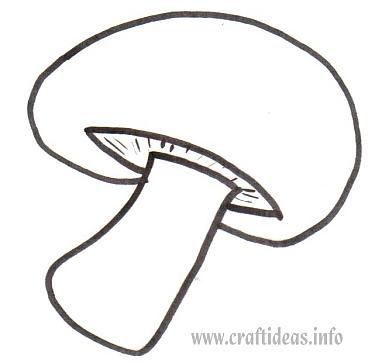Craft Pattern - Mushroom 375