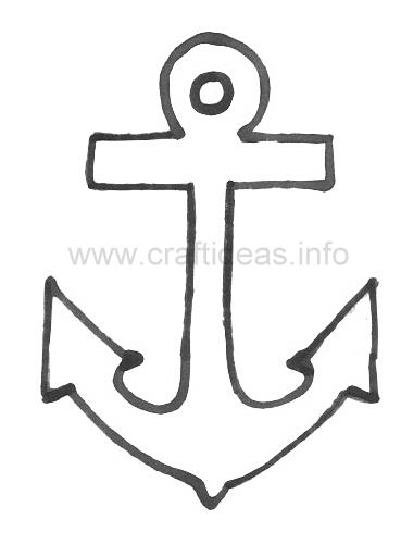Craft Pattern - Summer - Anchor