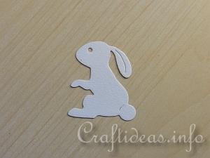Craft Tutorial - Easter Bunny Tea Light House 8