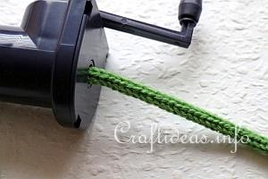 Creating Cording with a Knitting Mill