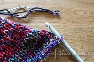 Crochet Fringe Tutorial 1