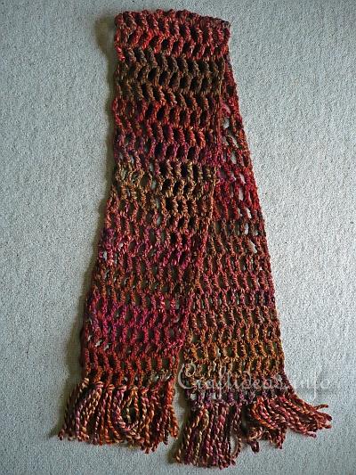Crochet Project - Quick and Easy Winter Scarf