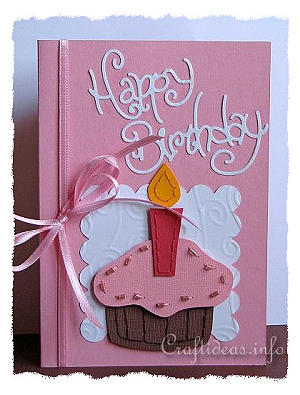 Cupcake Birthday Card 