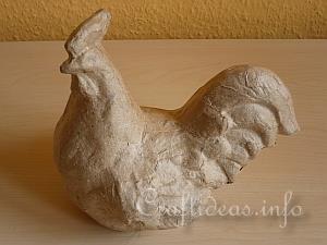 Decopatch Paper Mache Rooster