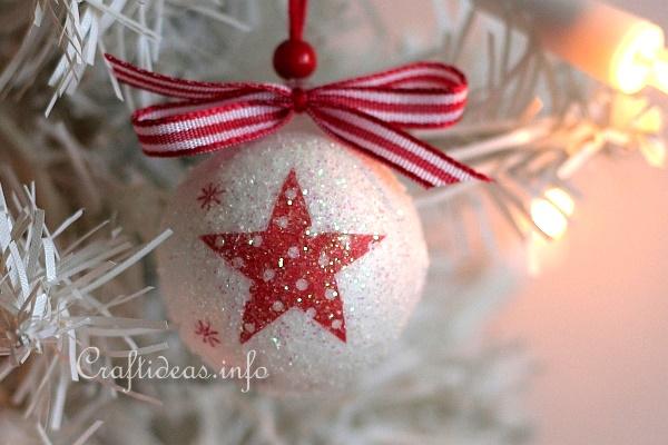 Decoupage Christmas Ornament 2
