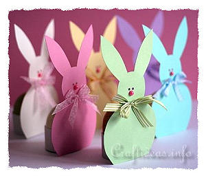 Easter Bunny Paper Egg Holders