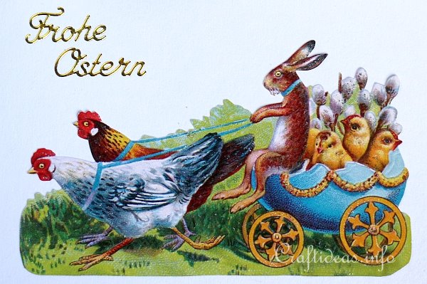 Easter Card With Vintage Easter Motif 2