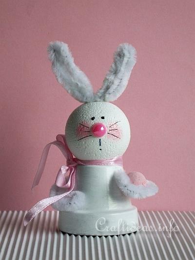 Easter Craft - Clay Pot Bunny