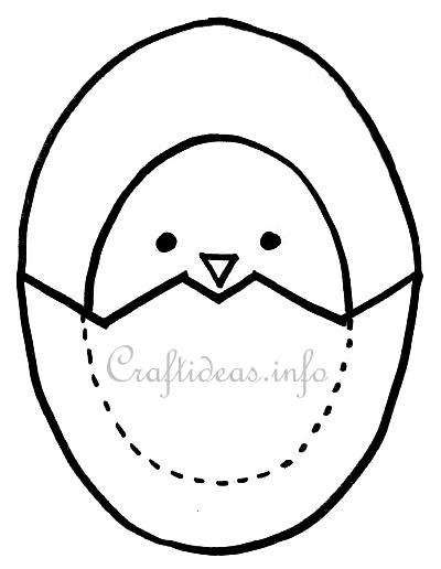 Easter Pattern - Chick and Egg