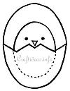 Easter Pattern - Chick and Egg 