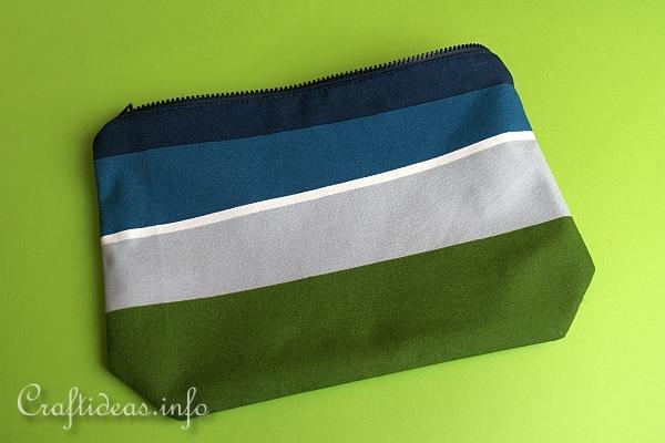 Fabric All-Purpose Zipper Pouch