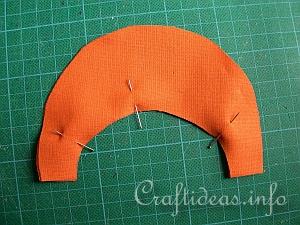 Fabric Pumpkin Sewing Tutorial 1