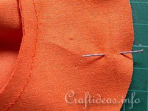 Fabric Pumpkin Sewing Tutorial 3