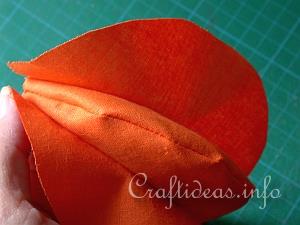 Fabric Pumpkin Sewing Tutorial 4