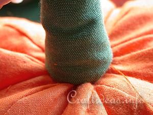 Fabric Pumpkin Sewing Tutorial 9