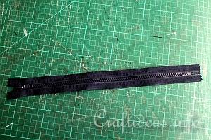 Fabric Zipper Pouch Tutorial 3