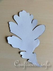 Fall Craft for Kids - Paper Mosaic Leaves Tutorial 2