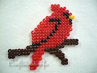 Fuse Bead Cardinal 