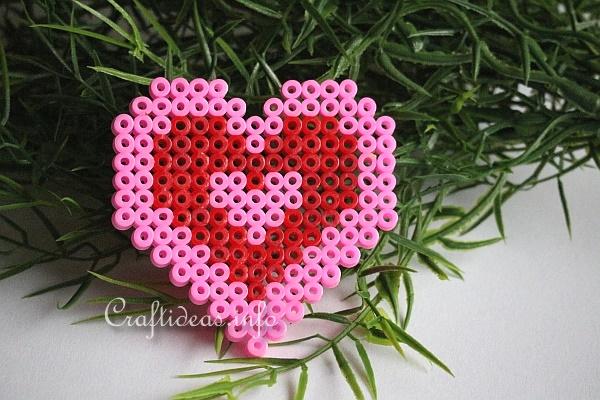 Fuse Bead Valentine Heart 2