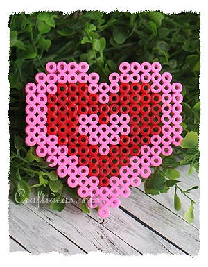 Fuse Bead Valentine Heart 