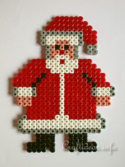 Fuse Beads Santa Claus
