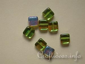Glass Square Beads