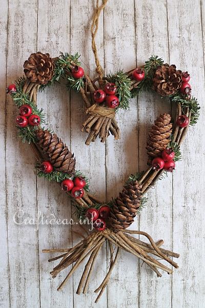 Selection of Christmas and Winter Crafts and Decorations