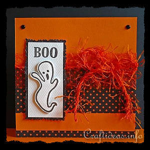 Halloween Card - Boo Ghost 