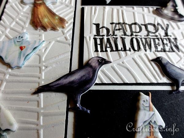 Halloween Card With Puffy Motifs 2
