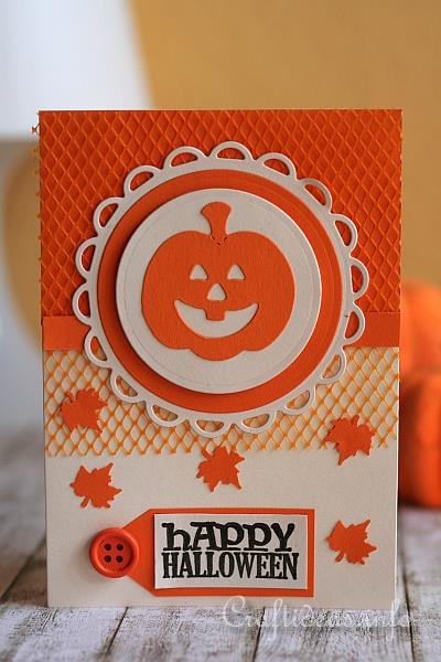 Halloween Greeting Card or Invitation - Pumpkins Invitation Card