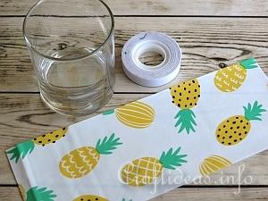 Instructions for Pineapple Tea Light Glasss 1