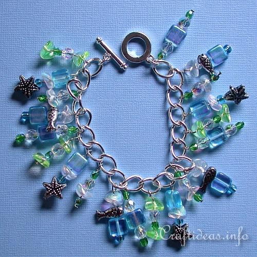 Jewelry Craft - Tropical Charm Bracelet