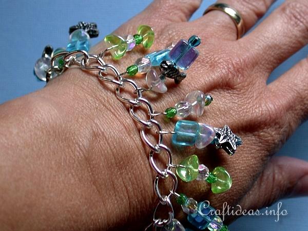 Jewelry Craft - Tropical Charm Bracelet 3