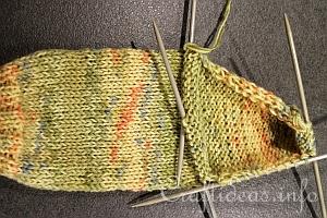 Knitting Tutorial - Knitting Socks 16