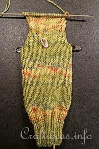 Knitting Tutorial - Knitting Socks 7