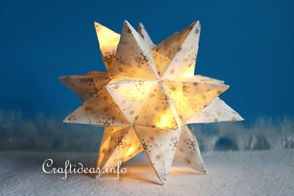 Lighted Bascetta Star