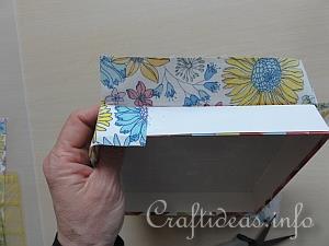 Make Fabric Covered Boxes Tutorial 9