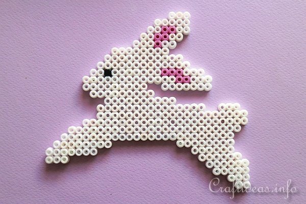 Melting Beads Easter Bunny Craft