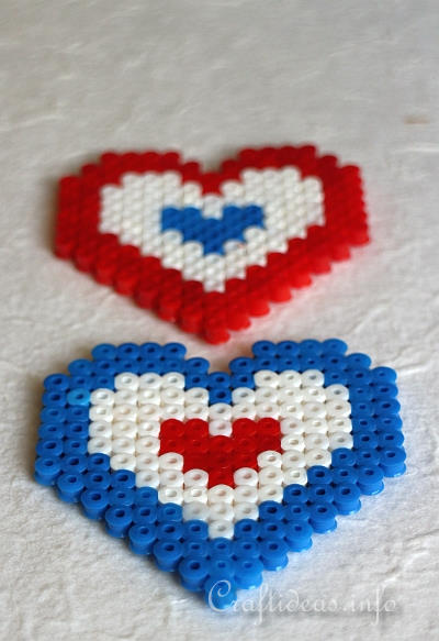Melting Beads Hearts 2
