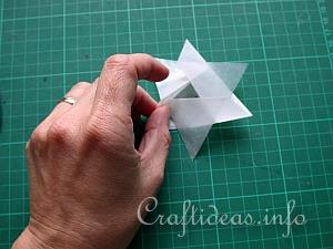 Mini- Translucent Paper Stars 5
