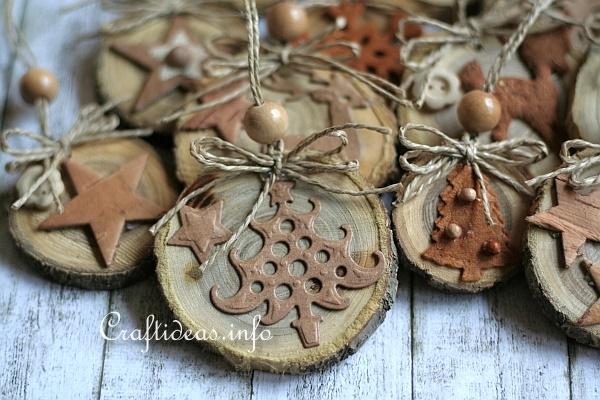 Natural Ornaments Crafted From Wooden Branch Slices 4